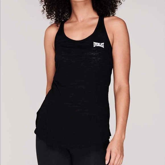 Everlast Tops - Everlast Racerback Boxing Tank Top Black Size Medium